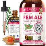 Rejuvica Health Activated Female liquid supplement front view