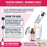 Rejuvica Health Activated Female liquid supplement lifestyle scene