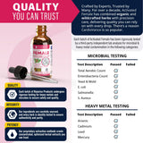 Rejuvica Health Activated Female liquid supplement usage instructions