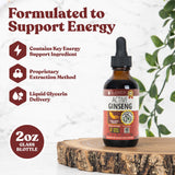 Rejuvica Health Active Ginseng dropper with liquid