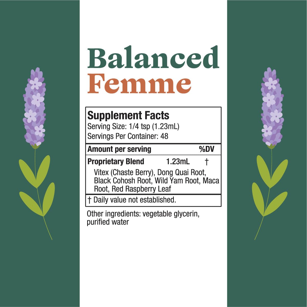 Rejuvica Health Balanced Femme Dong Quai with natural herbs