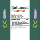 Rejuvica Health Balanced Femme Dong Quai with natural herbs