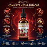 Rejuvica Health CardioVance liquid supplement in use with dropper