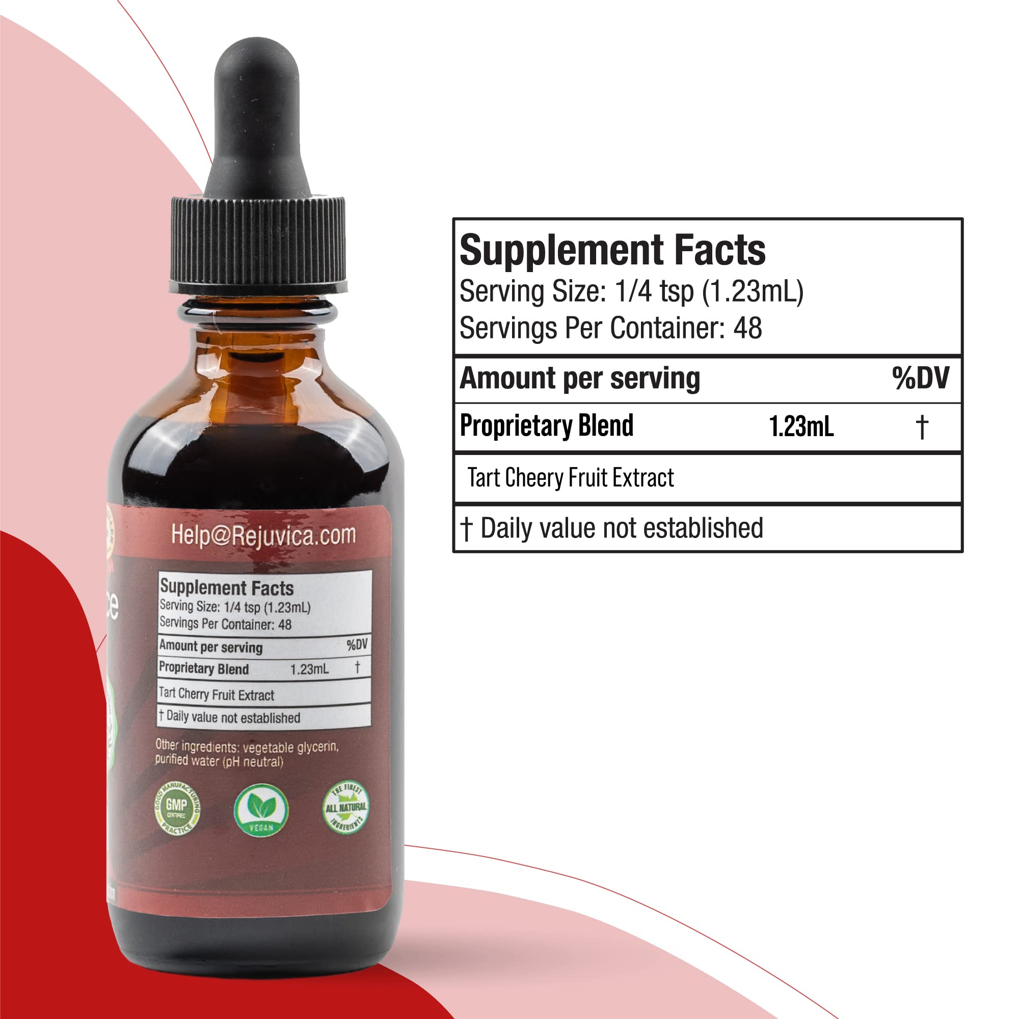 Rejuvica Health Cherry Force being used in daily routine