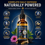 Rejuvica Health Echinacea Liquid Supplement bottle side view