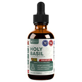 Rejuvica Health Holy Basil Extract 240g with a measuring dropper