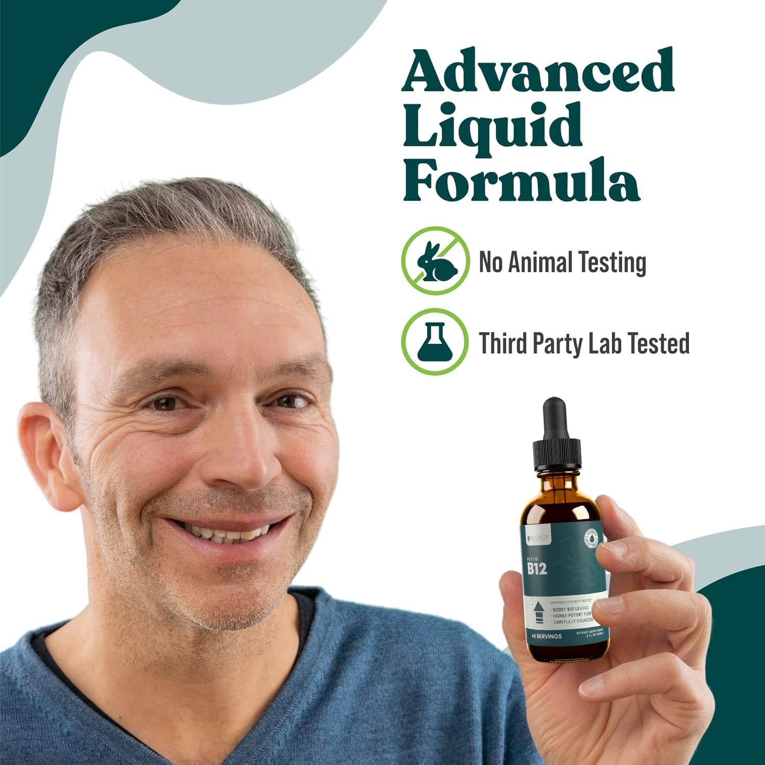 Rejuvica Health Liquid B12 Supplement ingredients list