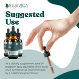 Rejuvica Health Liquid B12 Supplement on kitchen counter