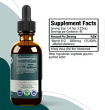 Rejuvica Health Liquid B12 Supplement with fresh fruits
