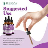 Rejuvica Health Liquid Biotin 5000mcg ingredients list