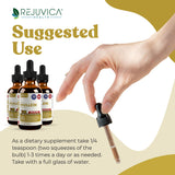 Rejuvica Health Mullein Extract 240g dropper close-up