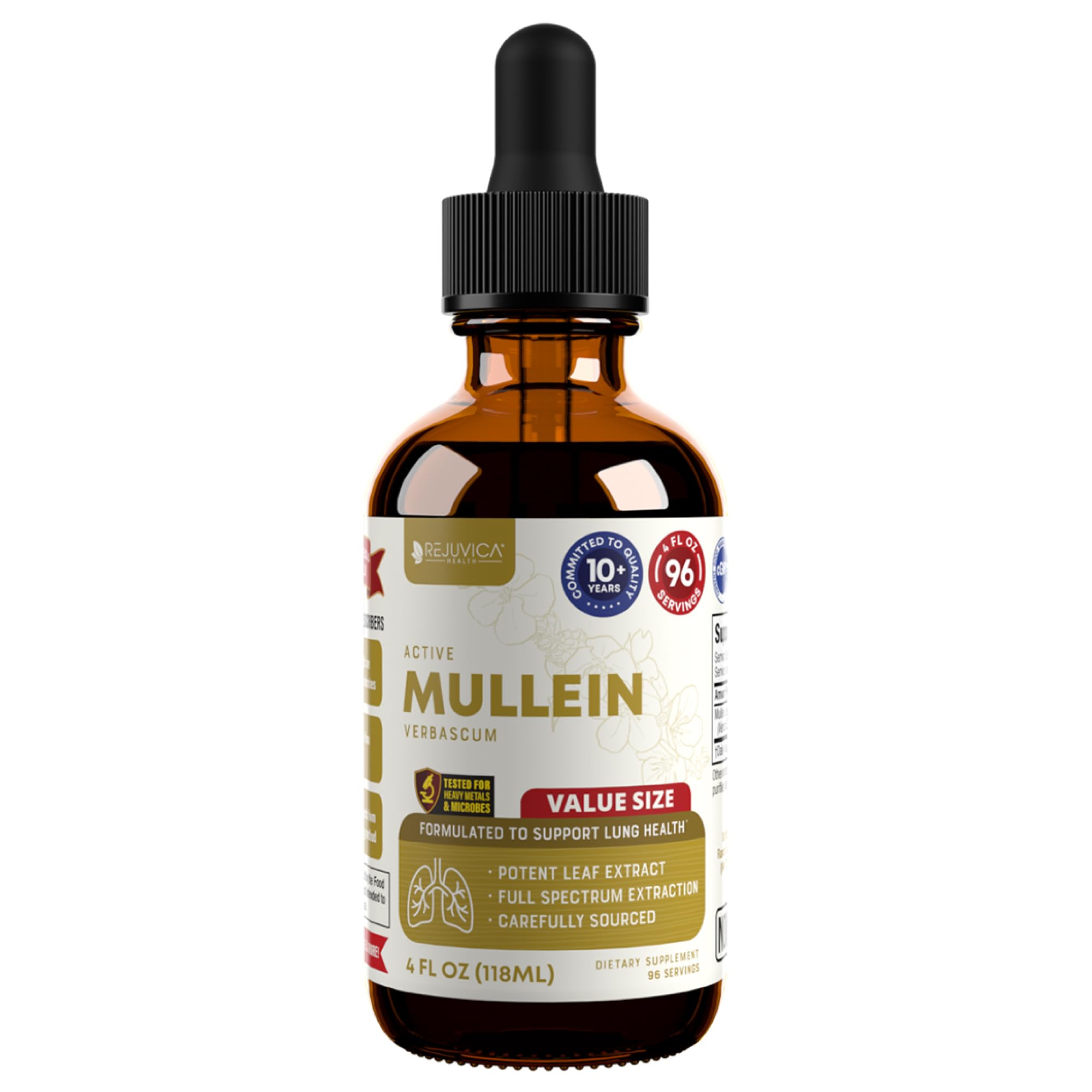 Rejuvica Health Mullein Extract 240g packaging details