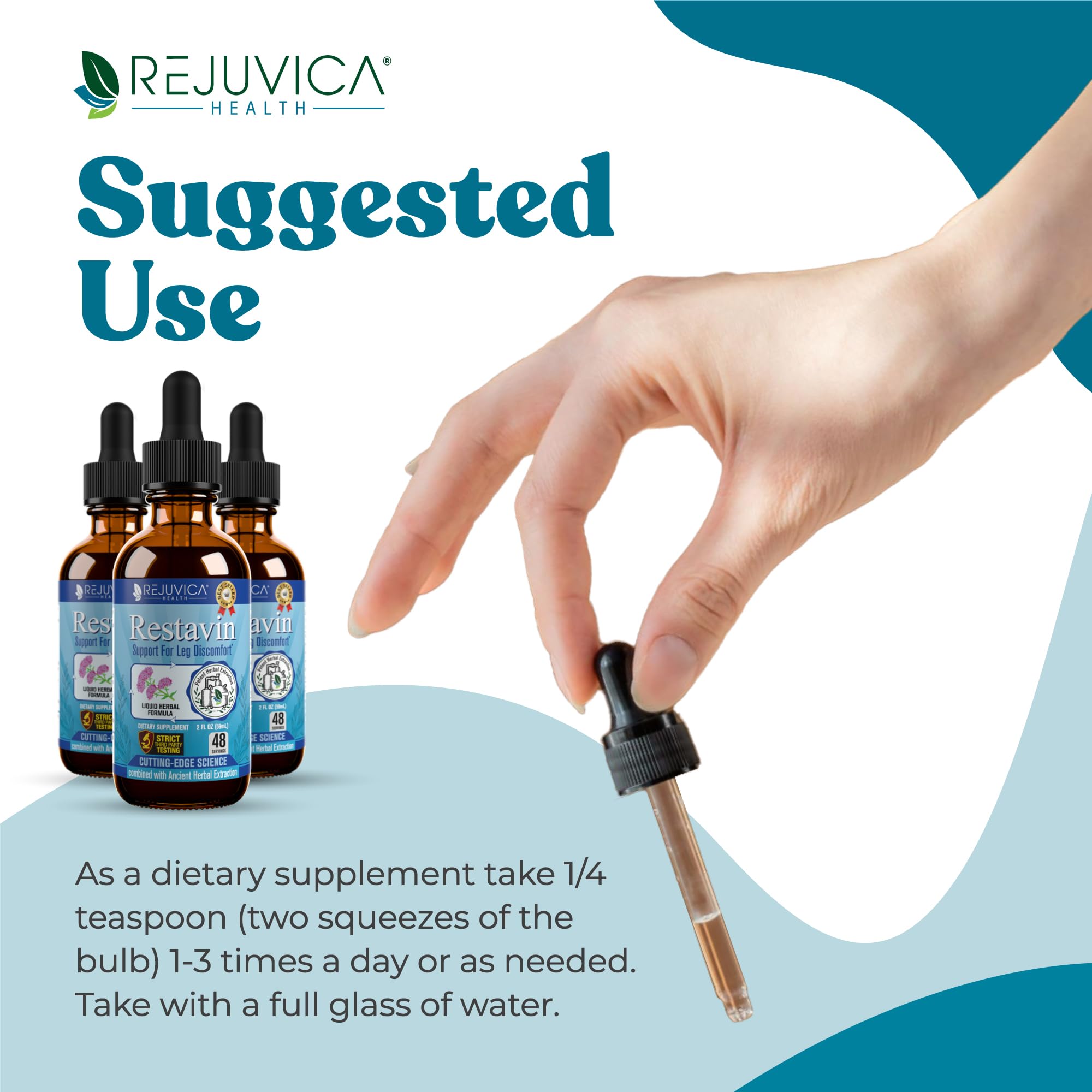 Rejuvica Health Restavin packaging details