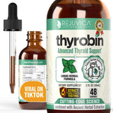 Rejuvica Health Thyrobin Thyroid Support Supplement 141g front view