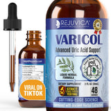 Rejuvica Health Varicol Uric Acid Support 91g front view