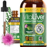 Rejuvica Health VitaLiver Milk Thistle Supplement front view