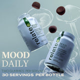 relate Mushroom Complex Supplement side view highlighting capsule details