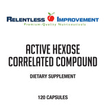 Relentless Improvement Active Hexose Correlated Compound bottle with label