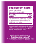 Relentless Improvement Iodine Supplement side view