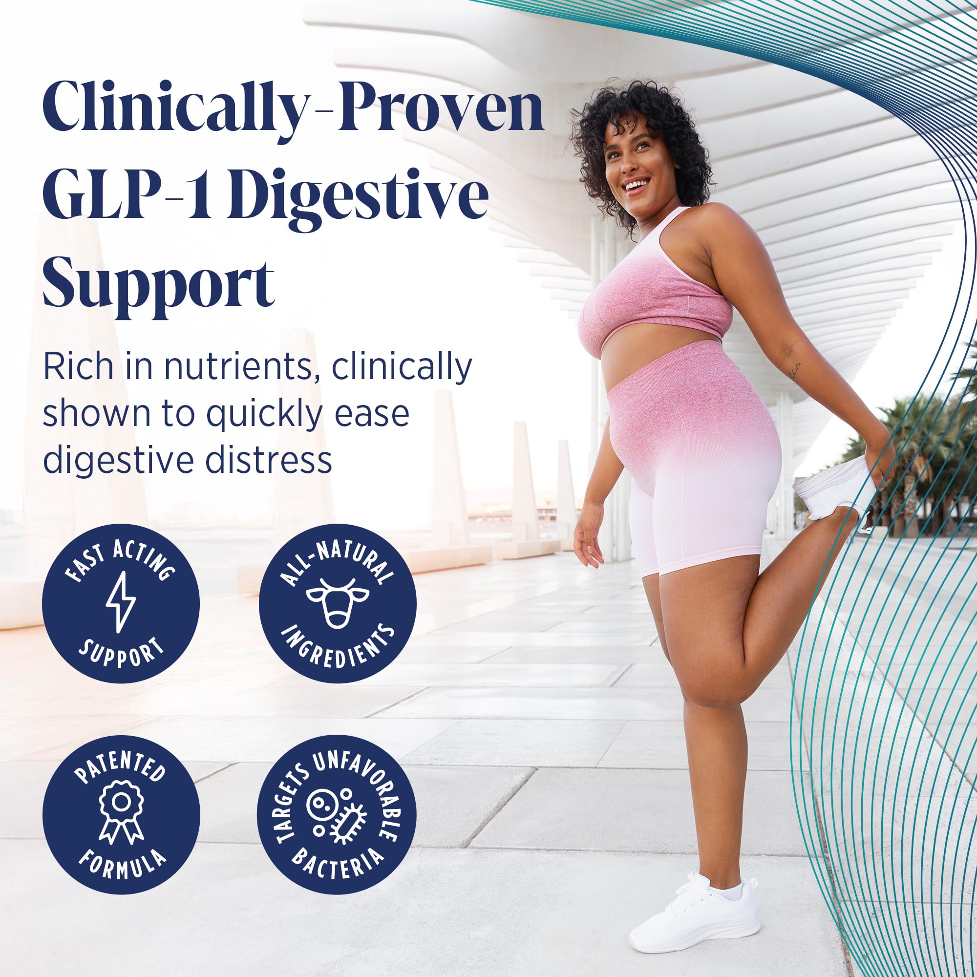 Relesium GLP-1 daily Support Powder packaging