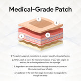 Relevanex Sleep Patches displayed on a bedside table