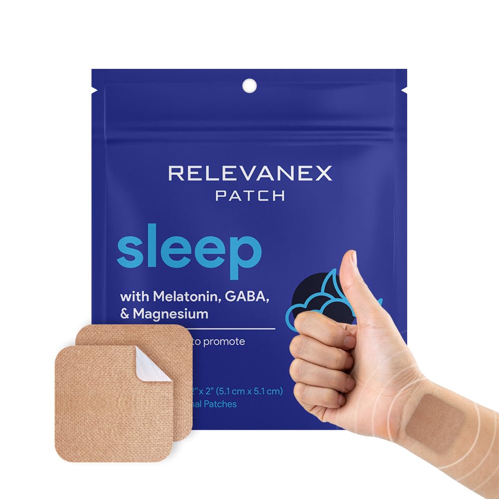 Relevanex Sleep Patches front view in packaging