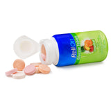 Reli On Glucose Tablets Tropical Fruit Flavour side view