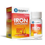 Reliable-1 Laboratories Iron Supplement 15mg dropper close-up