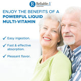 Reliable-1 Laboratories Liquid Multi-Vite bottle top view