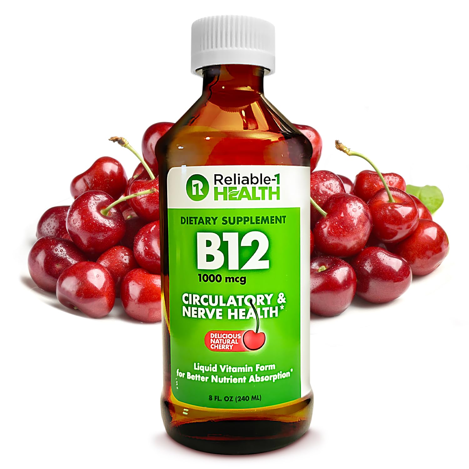 Reliable-1 Laboratories Liquid Vitamin B12 285g front view