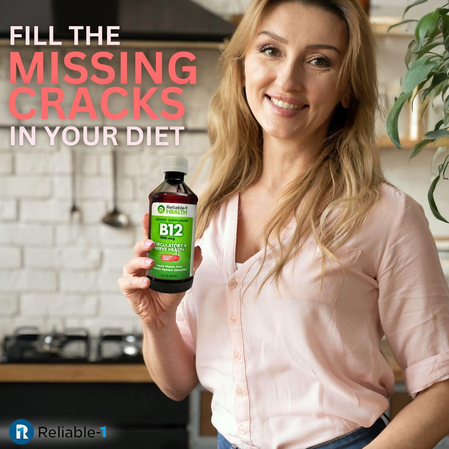 Reliable-1 Laboratories Liquid Vitamin B12 285g packaging