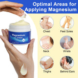 ReliCo Magnesium Cream application on skin