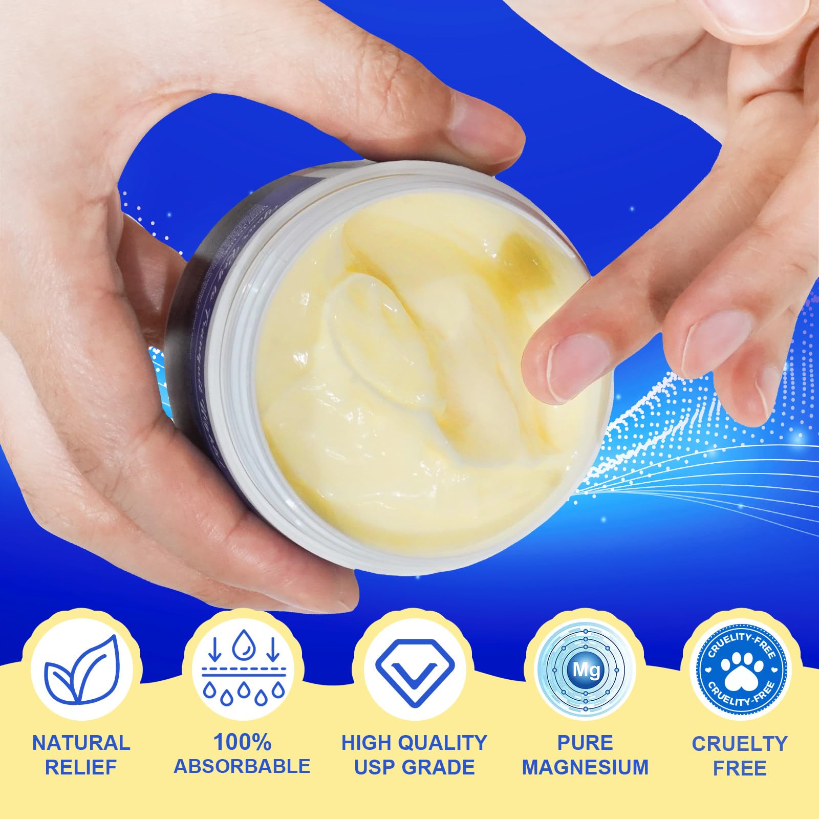 ReliCo Magnesium Cream texture close-up