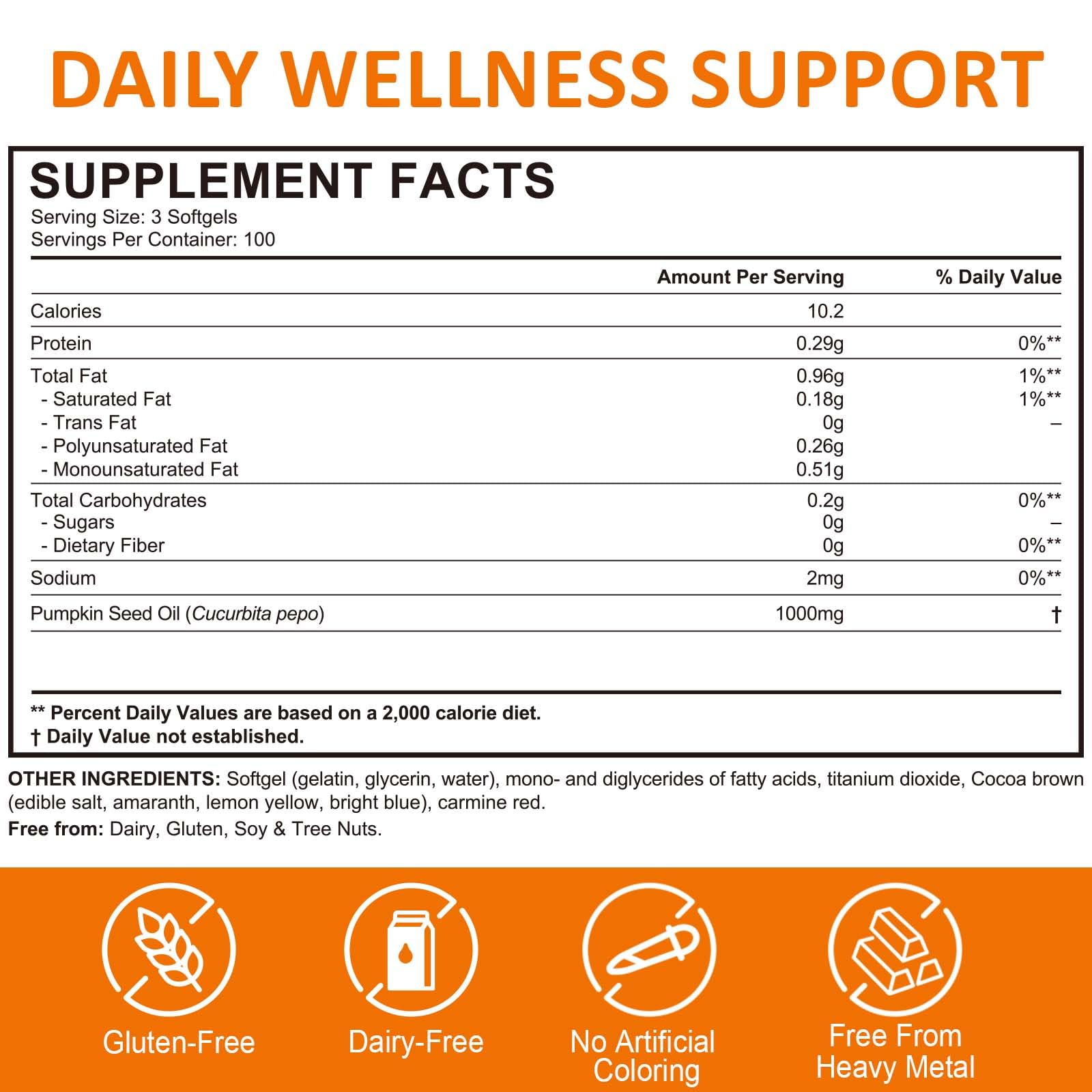 ReliCo Pumpkin Seed Oil Capsules lifestyle scene