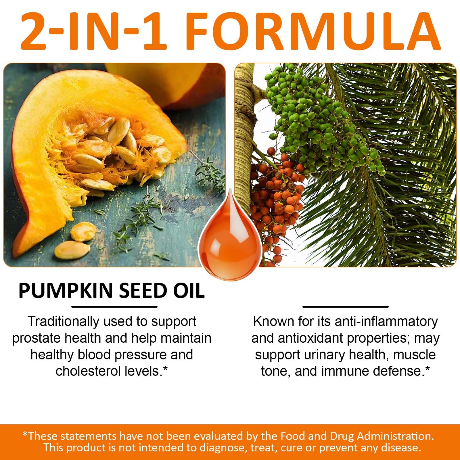 ReliCo Pumpkin Seed Oil Capsules nutritional information