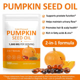 ReliCo Pumpkin Seed Oil Capsules side view
