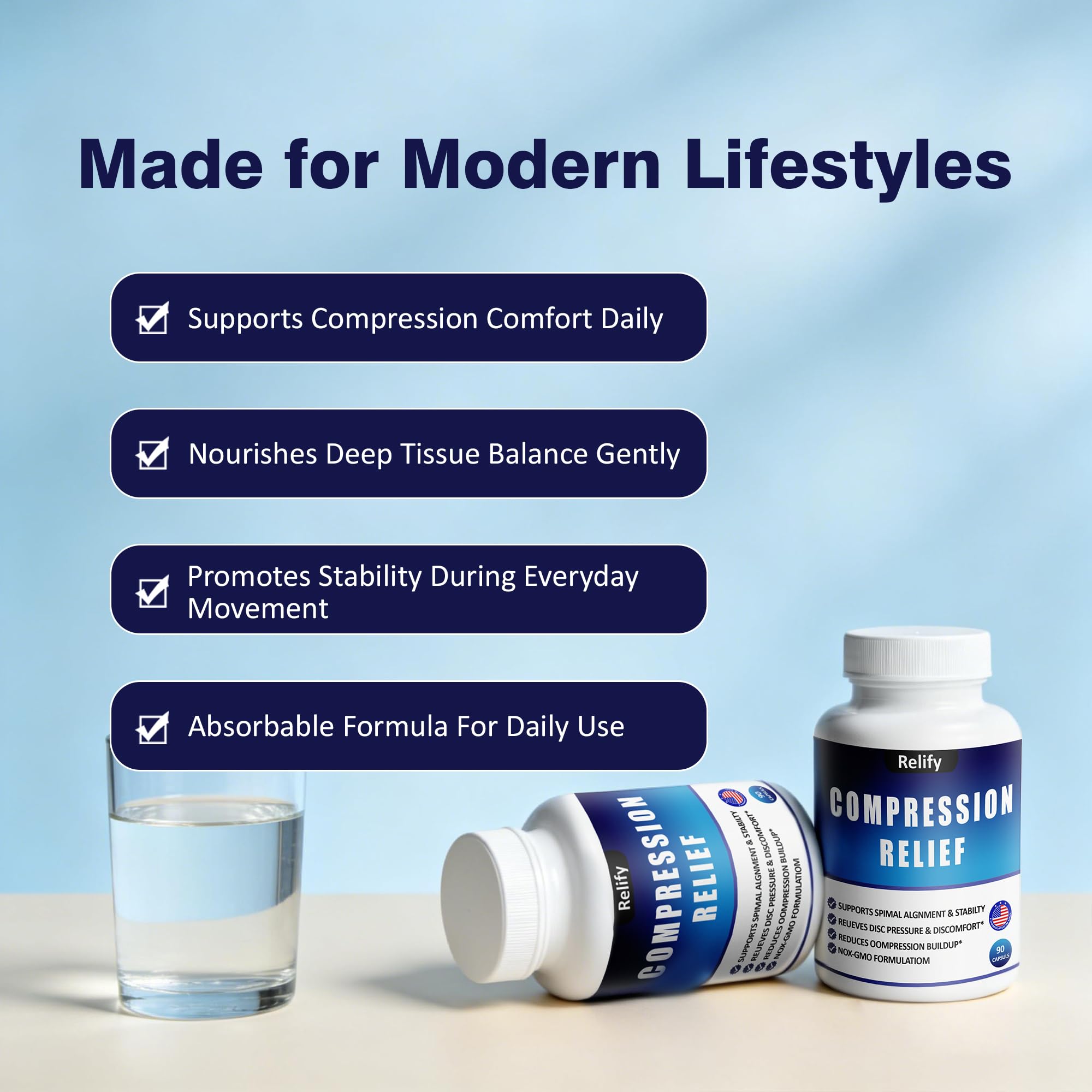 Relify Advanced Magnesium Complex Multivitamins capsule close-up
