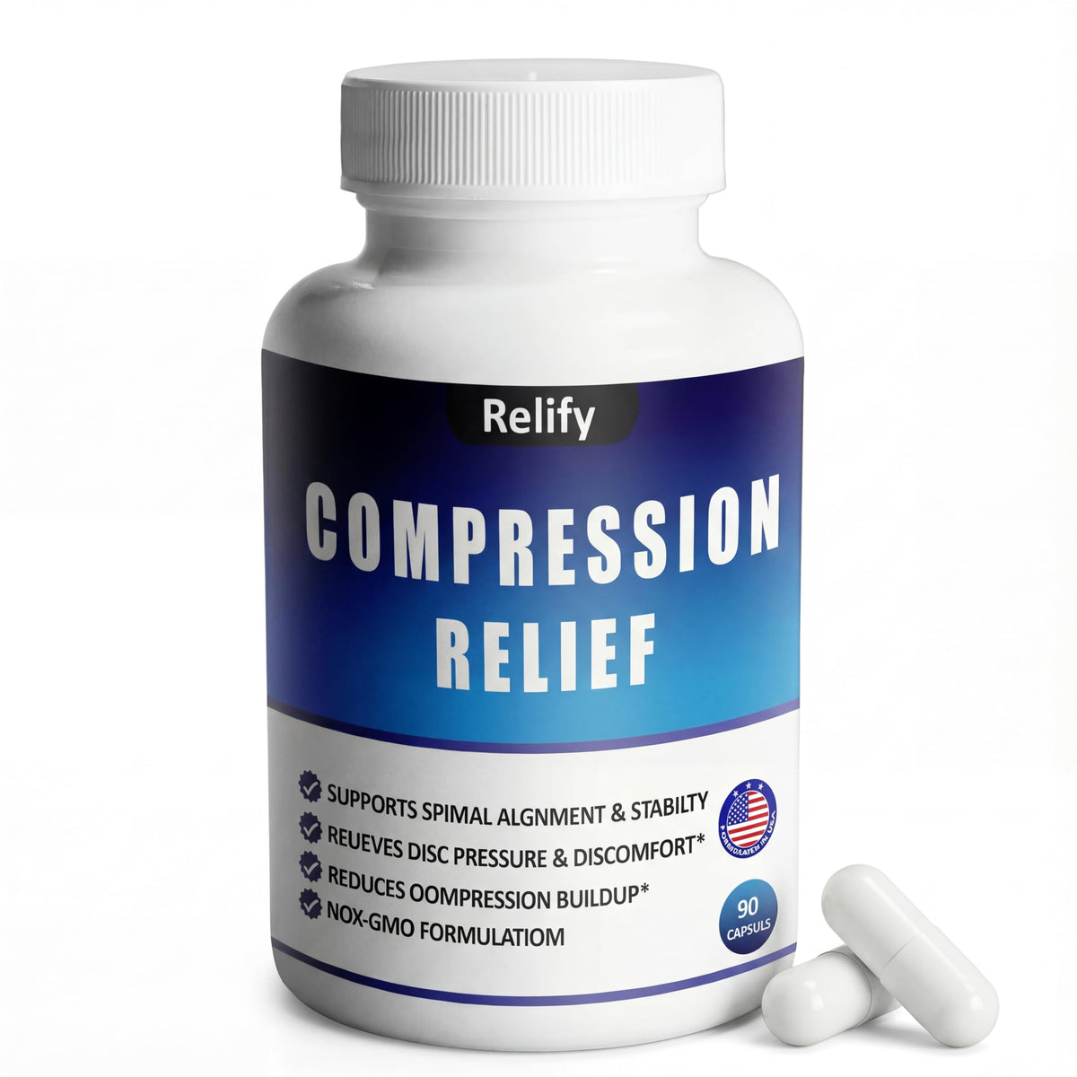 Relify Advanced Magnesium Complex Multivitamins front view