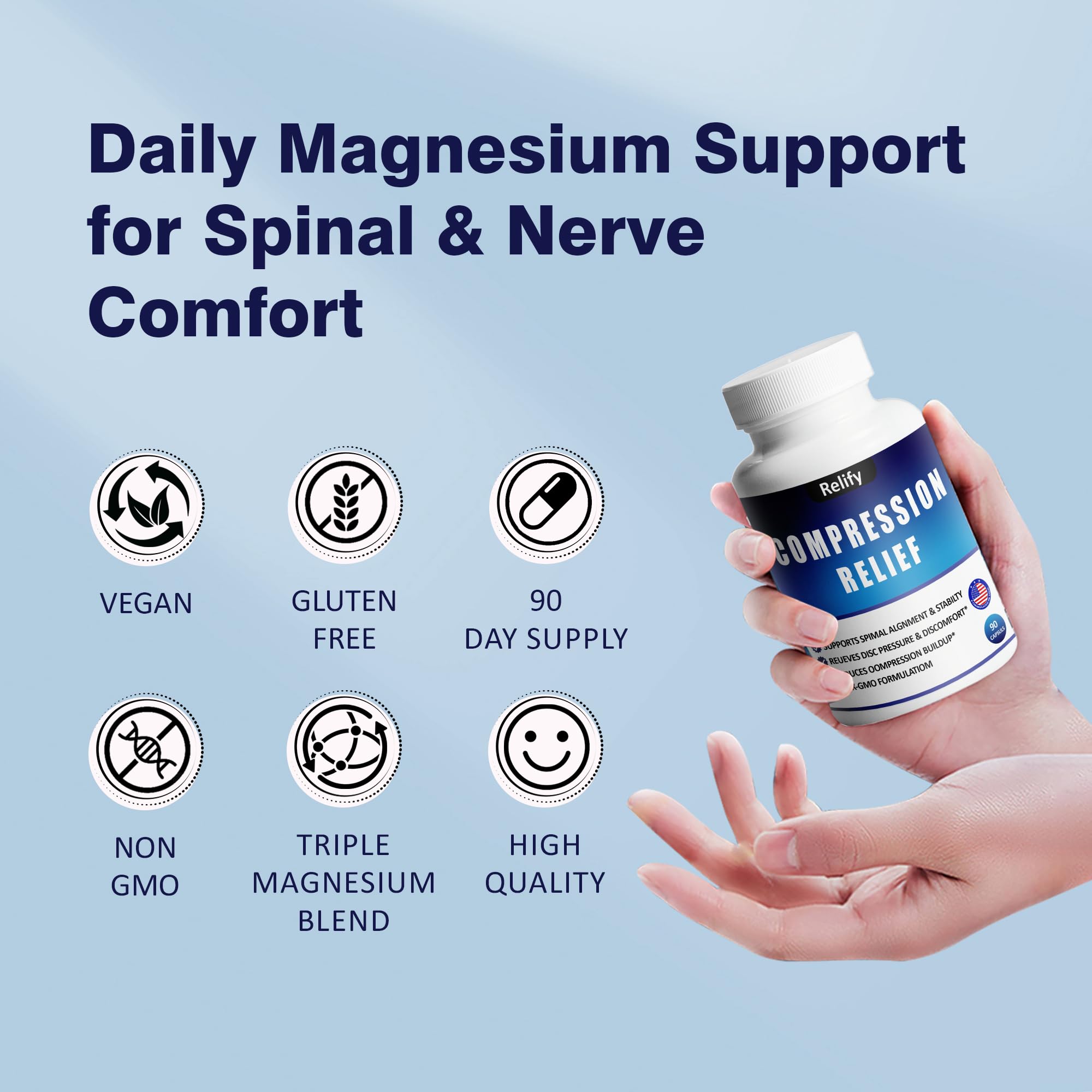 Relify Advanced Magnesium Complex Multivitamins in a lifestyle setting
