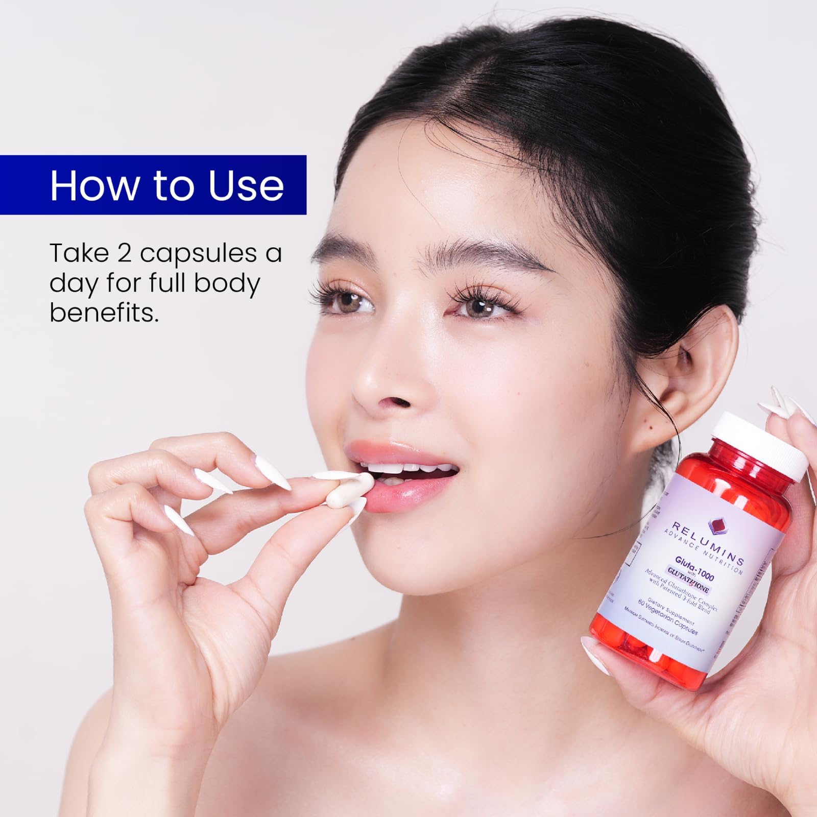 Relumins Advanced Glutathione Complex 1000mg with Alpha Lipoic Acid