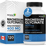 Renew Actives Magnesium Glycinate 57g front view