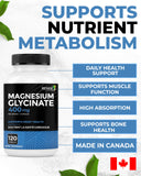 Renew Actives Magnesium Glycinate 57g ingredients list
