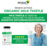 Renew Actives Milk Thistle Capsules 175mg packaging