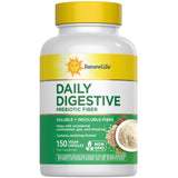 Renew Life Adult Daily daily Prebiotic Fiber 150 vegetarian capsules front view