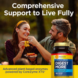 Renew Life daily Enzymes bottle with a measuring spoon