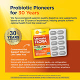 Renew Life Everyday Probiotic Capsules back view with nutritional information