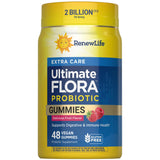 Renew Life Extra Care Probiotic Gummies 48 count bottle front view