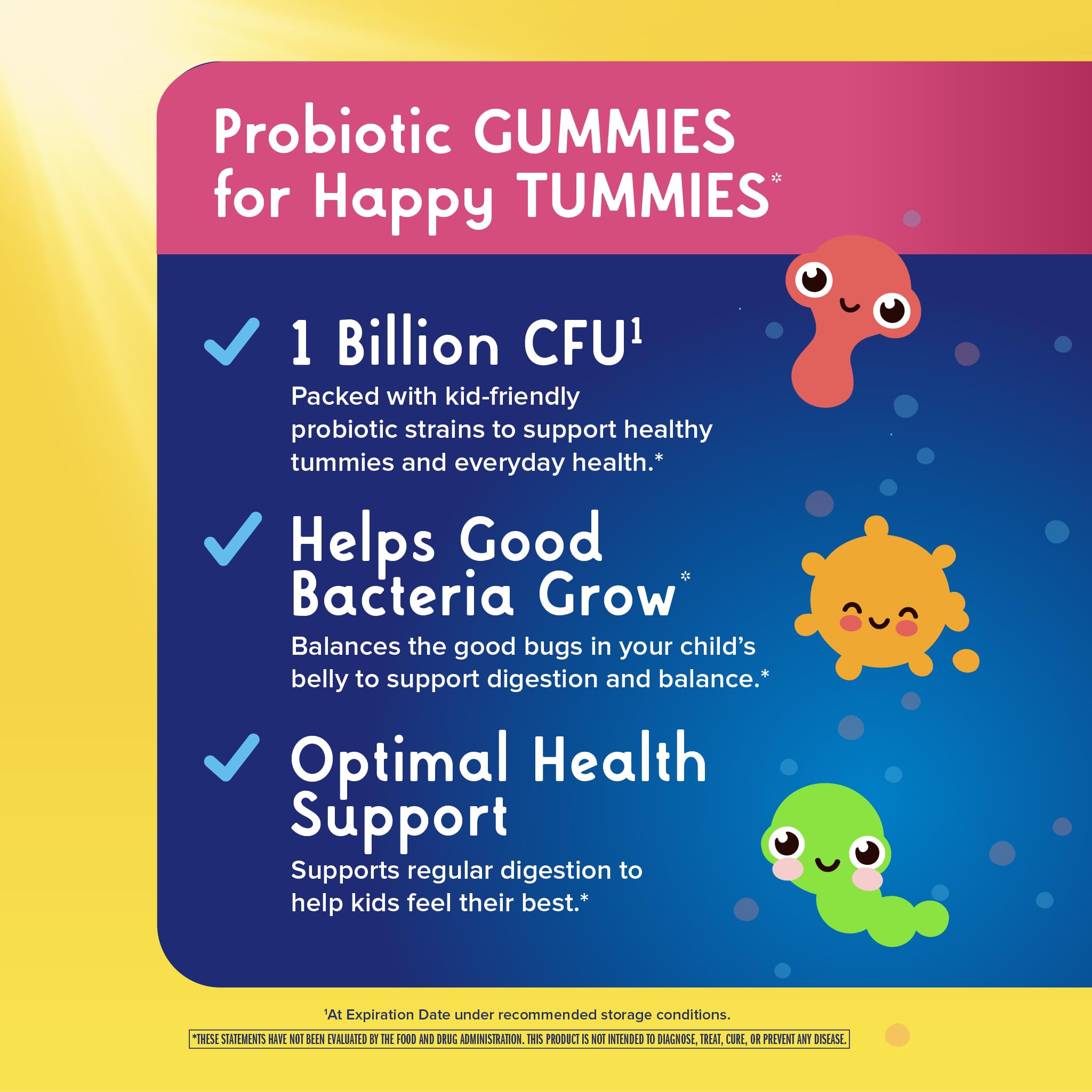Renew Life Kids Tummy Gummy gummies in a bowl