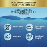 Renew Life Omega 3 Softgels with natural orange flavour