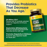 Renew Life Probiotic Adult 50 Plus Capsules 60 Count opened bottle